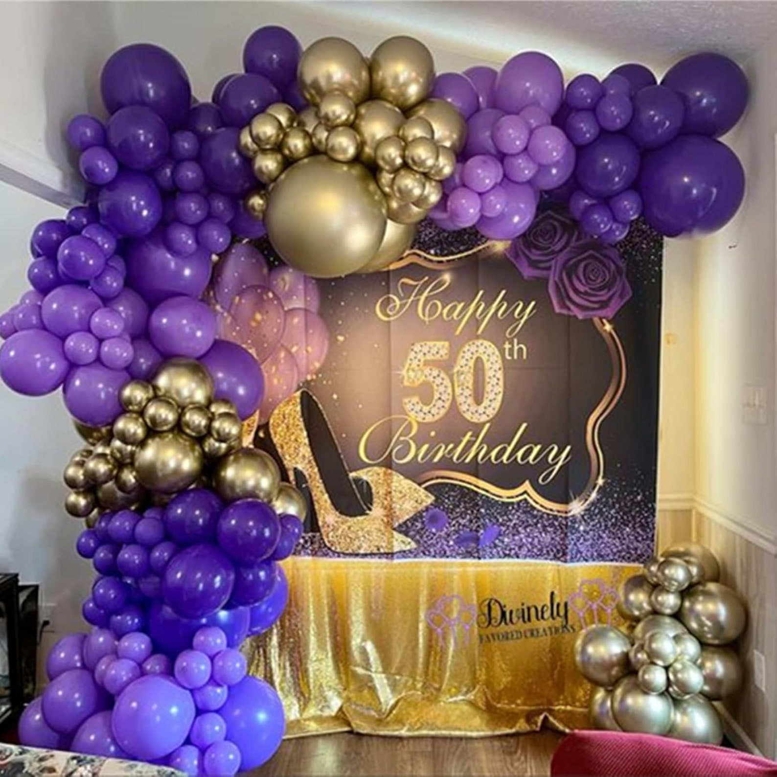 Purple 12 inches Party Balloons - Image 3