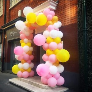 Alternative view of Yellow Pink 12 inches Party Balloons