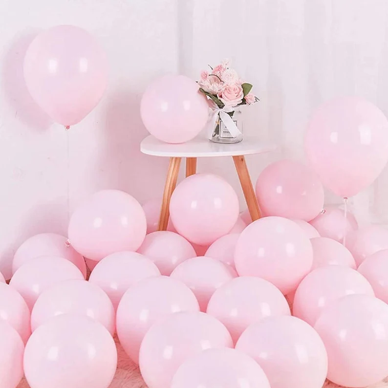 Pink 12 inches Party Balloons