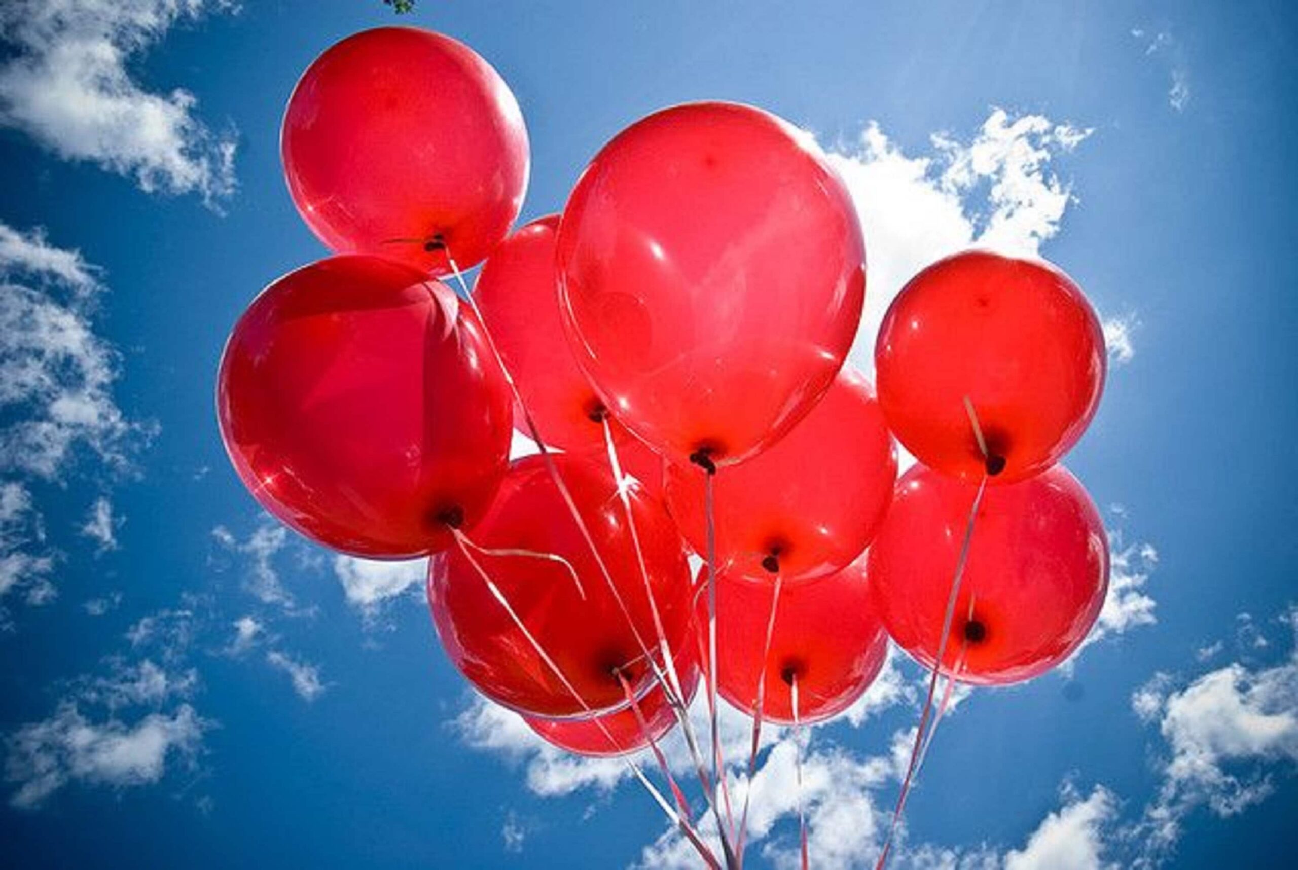 Red Confetti & Red 12 inches Party Balloons - Image 4